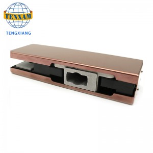 유리 도어 클램프 SUS304 스테인레스 스틸 상단 도어 패치 피팅 유리 탑 클립