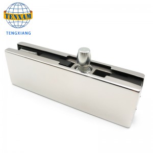 도매 스테인레스 스틸 패치 피팅 유리 도어 피팅 316 상단 클램프