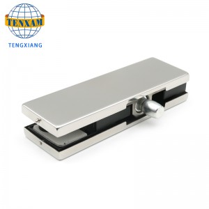 도매 스테인레스 스틸 패치 피팅 유리 도어 피팅 316 상단 클램프