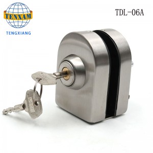 12mm 도어 두께를위한 타원형 모양 스테인레스 스틸 CE/en 300,000Times 8mm-12mm 유리 도어 잠금