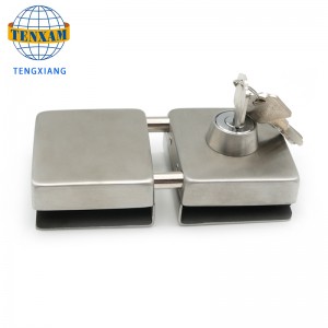 강화 유리 아연 잠금 장치에 이중 측면 잠금 장치