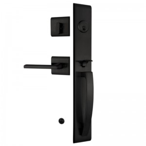 8009 헤비 듀티 고급 외부 관형 자물쇠 세트, 보안 정문 입구 입구 핸들 세트