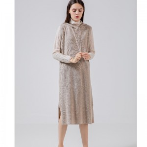 유행 캐주얼 다목적 니트 까마귀 긴 조끼 69050#