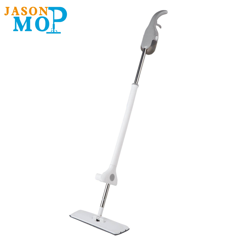 JASON 새로운 핸즈프리 마이크로 화이버 스테인레스 스틸 막대 건강 스프레이 걸레 가정용 청소