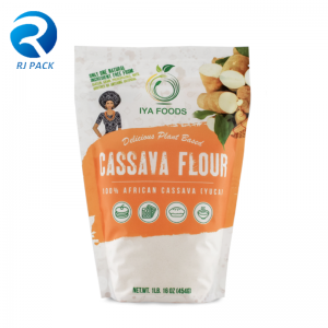 재활용 가능한 애완 동물/PE 높은 장벽은 밀가루에 대 한 파우치를 서 서,