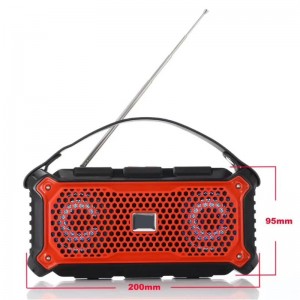 FB-BS857 휴대용 블루투스 스피커 LED 조명