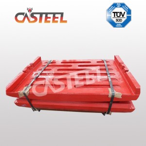 Terex Finlay J-1160 모바일 크러셔 부품, 턱 페이스 고정 및 스윙