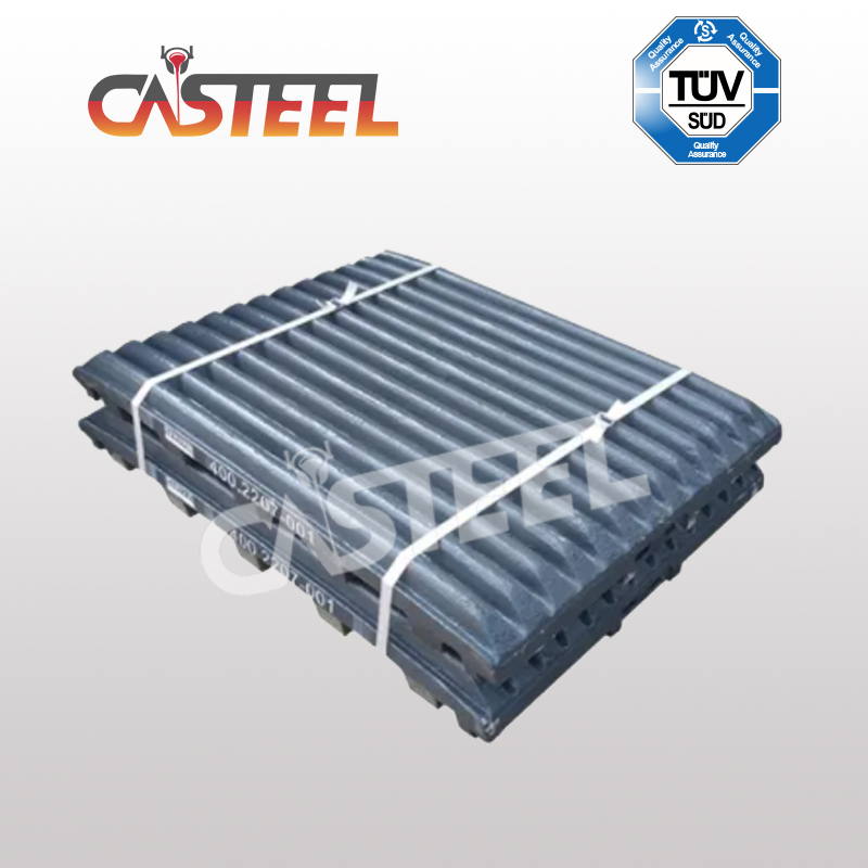 Sandvik CJ211, CJ411 턱 플레이트 OEM 주조 품질에 대한 정품 예비 부품