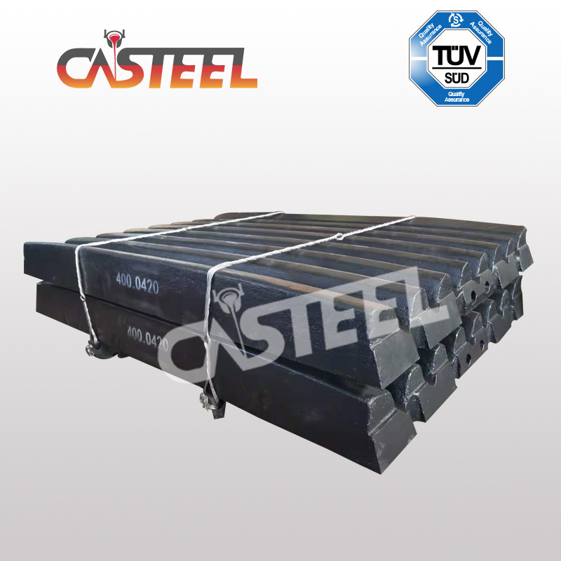 Sandvik CJ211, CJ411 턱 플레이트 OEM 주조 품질에 대한 정품 예비 부품