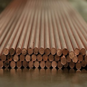 빨간 구리 스틱