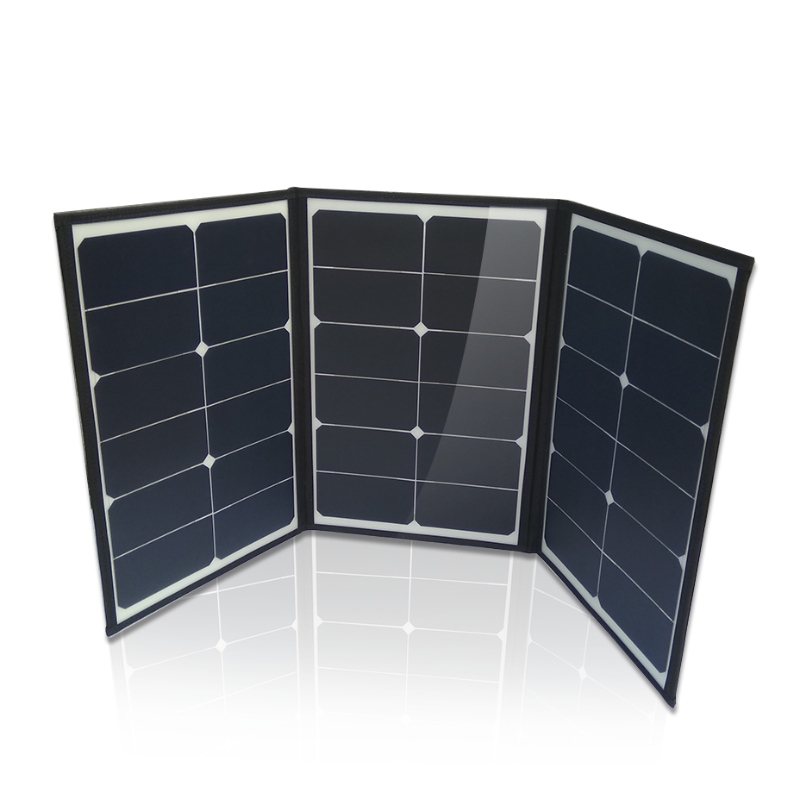 고효율 태양 접이식 태양 전지 패널 접는 가방 휴대용 60W 100W 200W 120W 접이식 태양 전지 패널