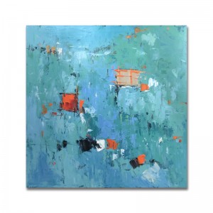 손으로 그린 ​​유화 사각형 캔버스 추상 거실 아트에 대 한 추상 드로잉 홈 장식 기타 그림 Cuadro