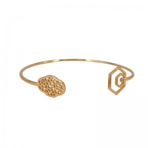 베고니아 꽃 오픈 팔찌