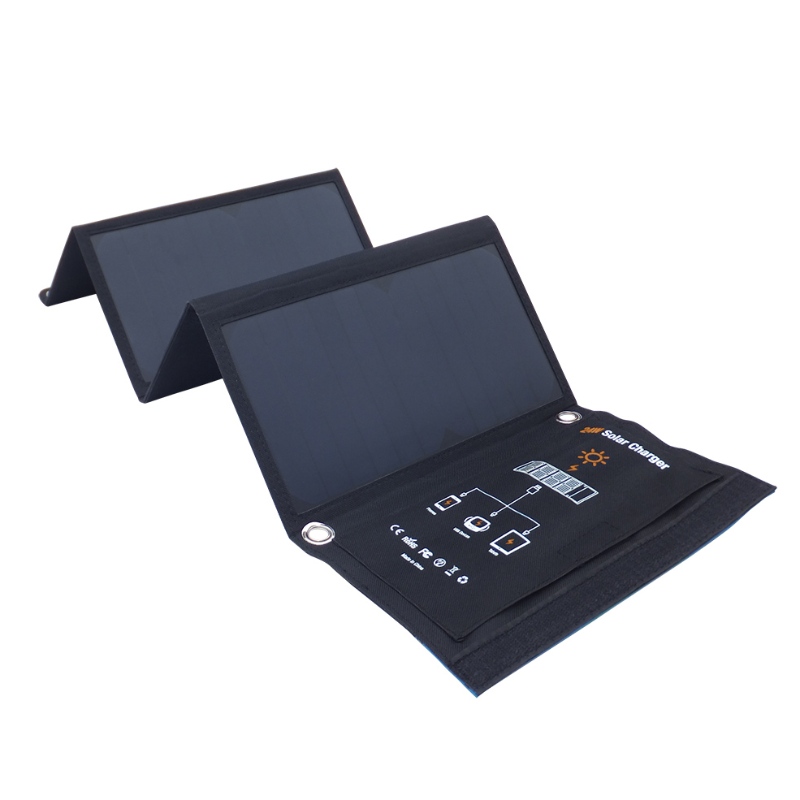 태양 전지 패널 SunPower 태양 접이식 가방 충전기 200W100W120W의 핵심 장점