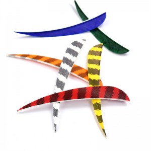 Nika 양궁 172104 4inch 톱니 스트립 터키 깃털 양궁 탄소/aluminum 화살표 촬영을위한 깃털