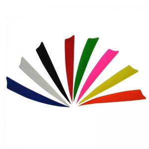 Nika 양궁 172312 4inch 깃털 방패 양궁 모든 종류의 화살표를 불러 오는 슈팅