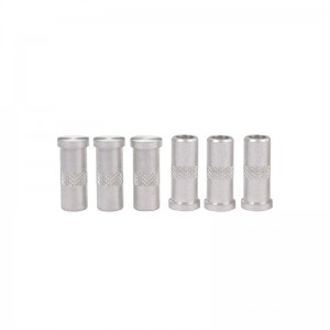 Nika 양궁 140023 삽입 2219 알루미늄 화살표 Nock 궁석 석궁 볼트 촬영