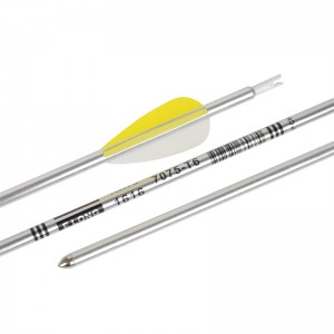 Elong 야외 114207 30inch SP970 알루미늄 화살표 실버 컬러 양궁 야외 목표 촬영을 사용하여