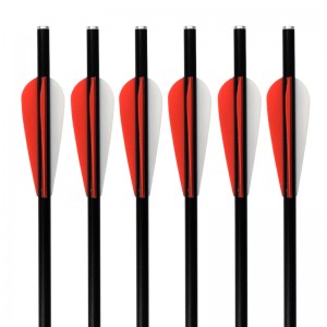 Elong 야외 117011 16inch OD8MM 8031 ​​유리 섬유 볼트 양궁 사냥을 사용하여 석궁 볼트