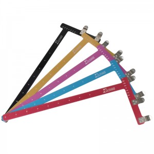 46BS02 보우 스퀘어 Bowstring Nock 포인트 L 모양의 눈금자 활을 Recurve 활 Takedown 활