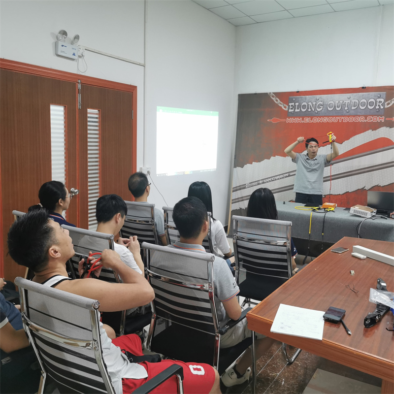 양궁 스트레치 밴드를위한 긴 옥외 발사 회의