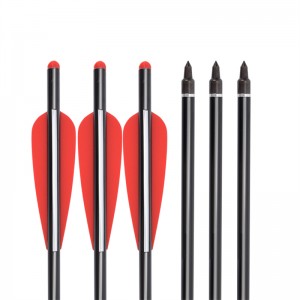 Elong 야외 114470 18inch 알루미늄 볼트 양궁 석궁 볼트 야외 촬영