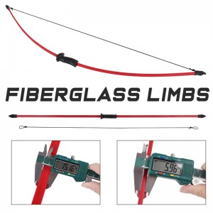 210038 Nika Archery 44 인치 15 파운드 청소년 활을위한 실외&indoor Target Shooting