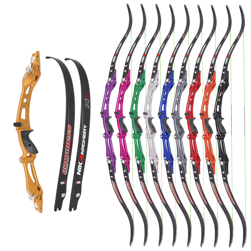 아처 대상 촬영을위한 Nika Archery et-8 68 인치 재발 활
