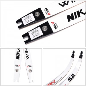 Nika 양궁 270068 Nika S2 양궁 Recurve Bow Archery 세트를위한 사지