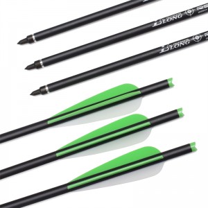 Elong 야외 116049-04 ID7.62mm 20inch 롤 서블러 볼트 양궁 촬영 석궁 볼트