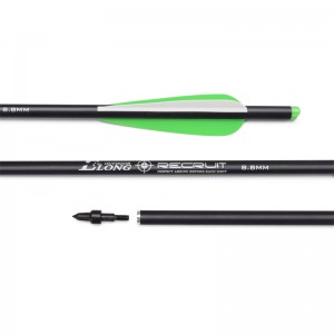 Elong 야외 116049-04 ID7.62mm 20inch 롤 서블러 볼트 양궁 촬영 석궁 볼트