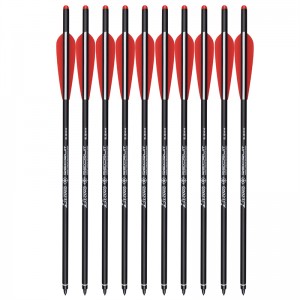 Elong 야외 116048-01 ID7.62mm 18inch rollfiberglass 볼트 양궁 석궁 볼트