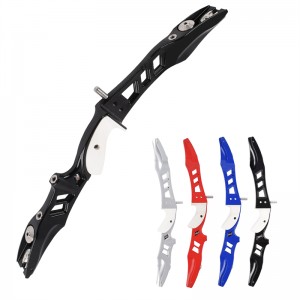 Nika Archery 210036 23 인치 Rh ilf Bogenschießen Panahan Memanah 야외 양궁을위한 활 라이저를 재발
