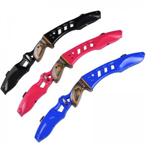 Nika Archery 220011 21inch ILF LH 재발 활 라이저를위한 육종 십대 야외 스포츠 촬영