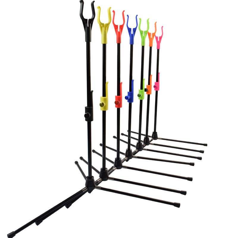 Nika Archery 46st01 250GRAM 휴대용 조절 활 양궁에 대 한 휴대용 조정 가능한 활 스탠드 Recurve 슈팅