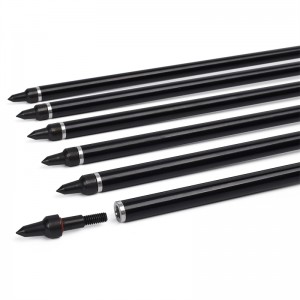 Elong 야외 110300-01 20inch 에어건 알루미늄 샤프트 석궁 볼트 양궁 화살표 촬영 장비