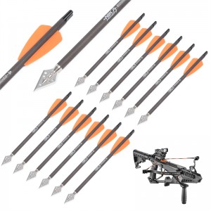 Nika Archery 114521-02 COBRA 시스템 ADDER/R9/RX 양궁 사냥 장비에 대 한 탄소 볼트 ID6.2mm 7.5inch