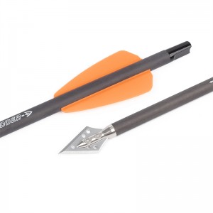 Nika Archery 114521-02 COBRA 시스템 ADDER/R9/RX 양궁 사냥 장비에 대 한 탄소 볼트 ID6.2mm 7.5inch