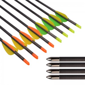 Elong 야외 112164 ID4.2mm 탄소 화살표 30inch SP600 양궁 Recurve 활 타겟 촬영