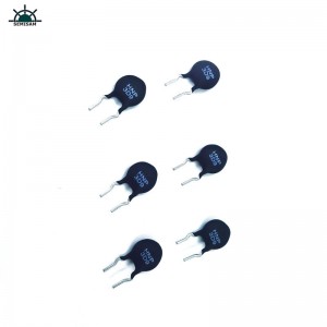 원래 제조업체 인도 곡선 모양 리드 블랙 3 Ohm 3D9 직경 9mm 저항 전원 서미스터