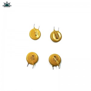 노란색 에폭시 수지 스트레이트 리드 14D471 높은 서지 보호 장치 보호 재고 저항 금속 산화물 Varistor MOV