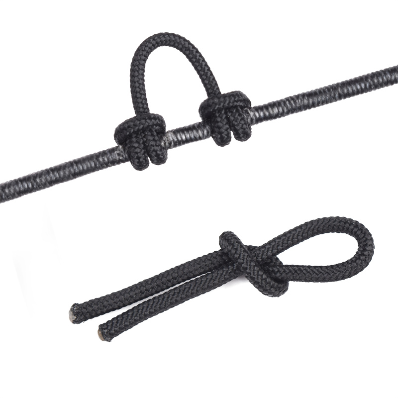 Elong 야외 280083 양궁 D 루프 로프 5inches 양궁 Bowstring 서빙 스레드 D 루프 로프 해제 재료 Nocking D 루프 로프 문자열