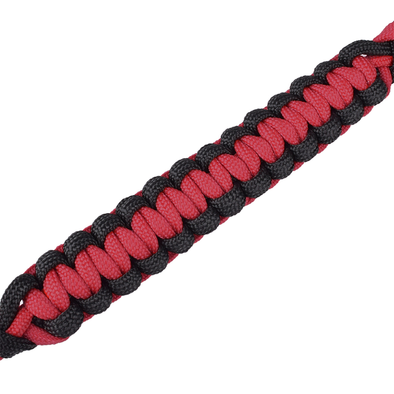 Elong 야외 470016 빨간색과 검은 양궁 활 손목 슬링 복합 활에 적합