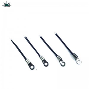 ODM OEM 맞춤형 슈퍼 품질 스틸 링 터미널 1K 10K 100K OHM B VALECT 3975K NTC 서미스터 온도 센서