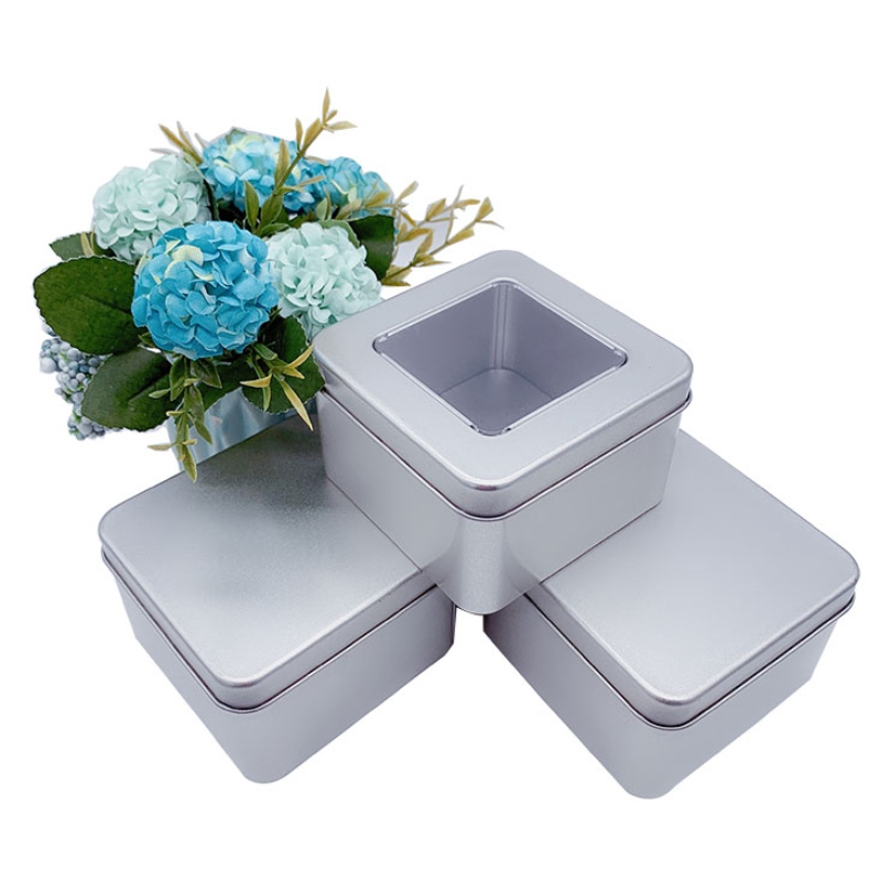 사각 주석 상자 (90mm * 90mm * 55mm)