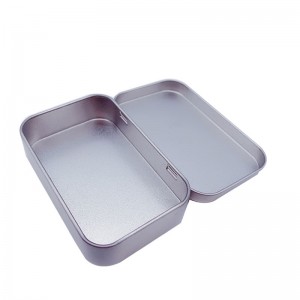 손톱깎이 작은 정사각형 상자 통합 Tinplate 상자 95 ​​* 60 * 22mm