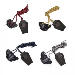 Nika 양궁 454001 활 Stringer 나일론&leather 조정 가능한 양궁 Recurve/tradional 활 끈 촬영 사격 연습