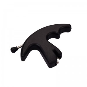 Elong 야외 42RA01-BK 블랙 컬러 엄지 방출 원조 양궁 복합 보우 슈팅 출시 에이즈