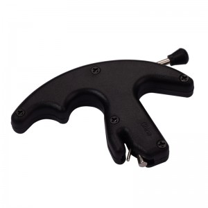 Elong 야외 42RA01-BK 블랙 컬러 엄지 방출 원조 양궁 복합 보우 슈팅 출시 에이즈