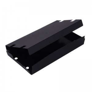 에너지 저장 캐비닛 절연 가스켓 GE-EFR95 절연 시트 난연제 블랙 PC 절연 시트 모양의 공급 가능